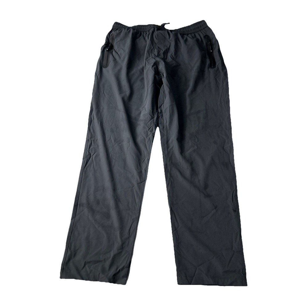 TBY Outdoorsports Mens Windbreaker Pants Joggers Medium Black Activewear